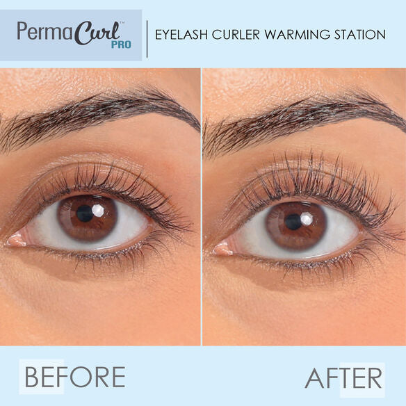 before and after using the perma curl pro