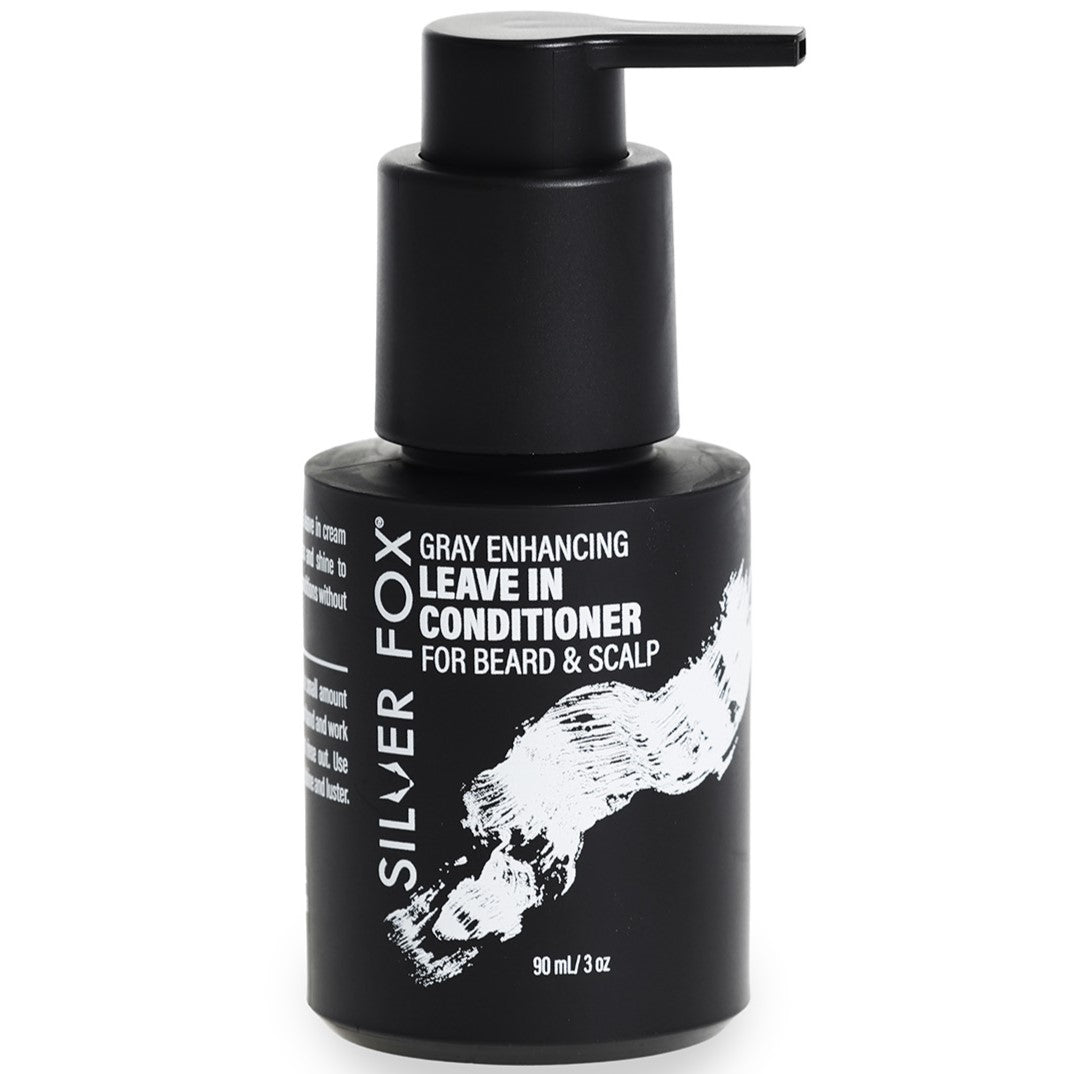 grey enhancing leave in beard conditioner