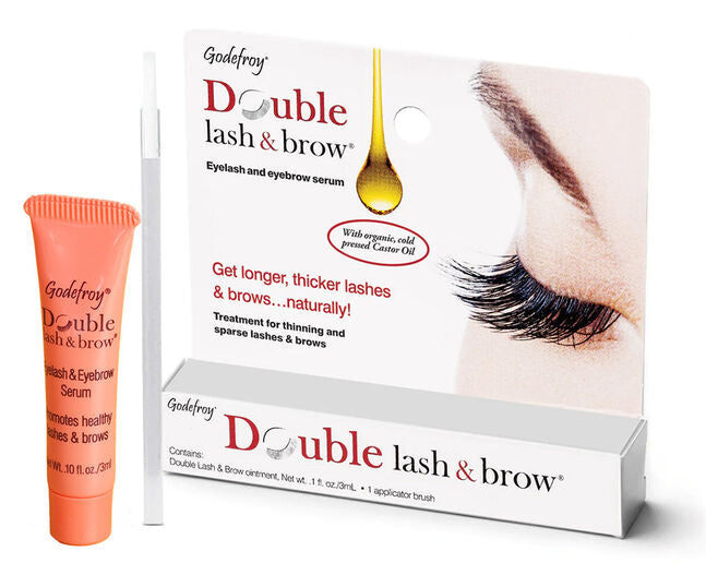 double lash and brow open contents