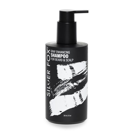 silver fox grey enhancing beard shampoo