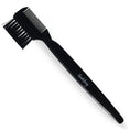 Load image into Gallery viewer, dual sided black comb and brush
