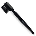 Load image into Gallery viewer, dual sided black comb and brush