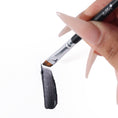 Load image into Gallery viewer, angled brush with black product swatch