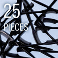 Load image into Gallery viewer, beauty tools black mini combs for hair