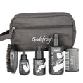 Load image into Gallery viewer, toiletry godefroy bag with silver fox products 
