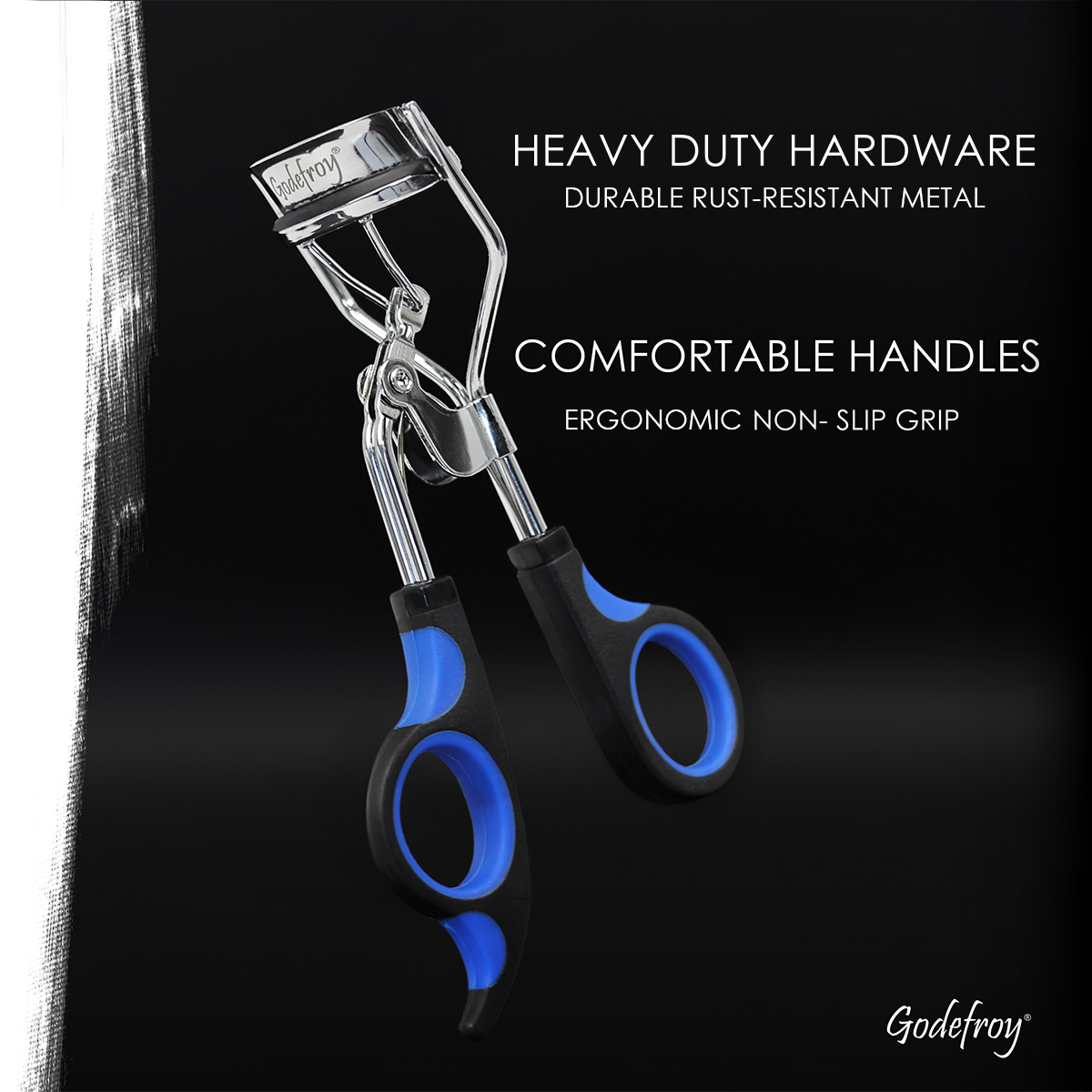 Eyelash curler with text