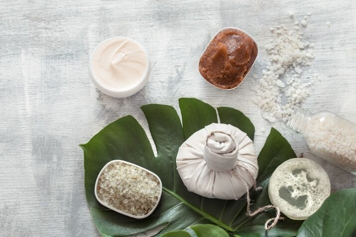 natural self care and leaves