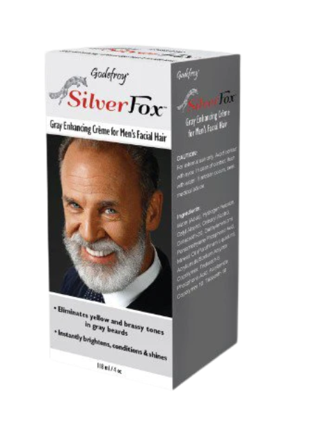 silver fox grey enhancing beard crème 