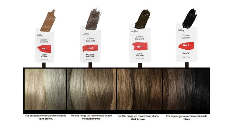 eyebrow tint hair shades