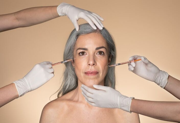 Older women getting botox