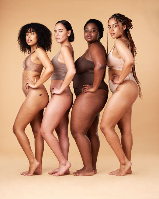 body positive diverse women