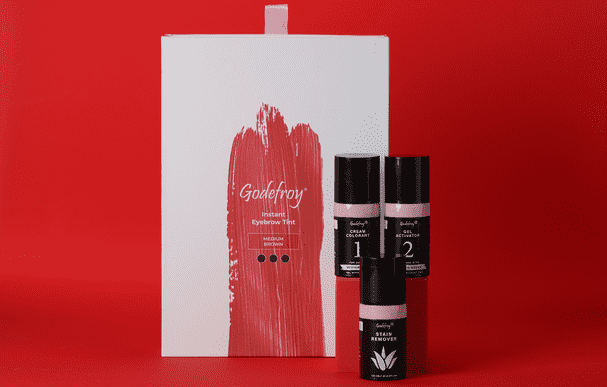 medium brown eyebrow tint kit