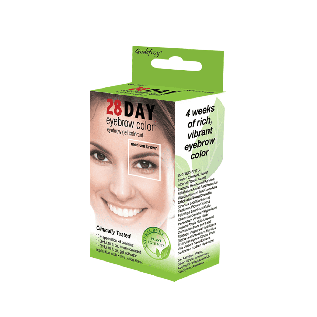 28 day eyebrow color