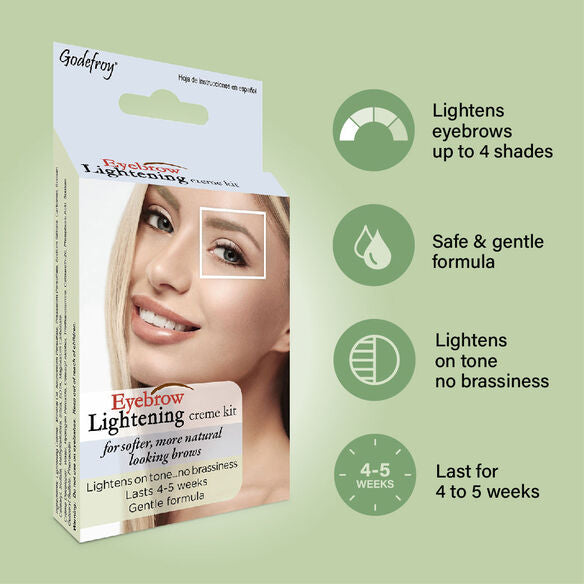 eyebrow lightening creme and facts