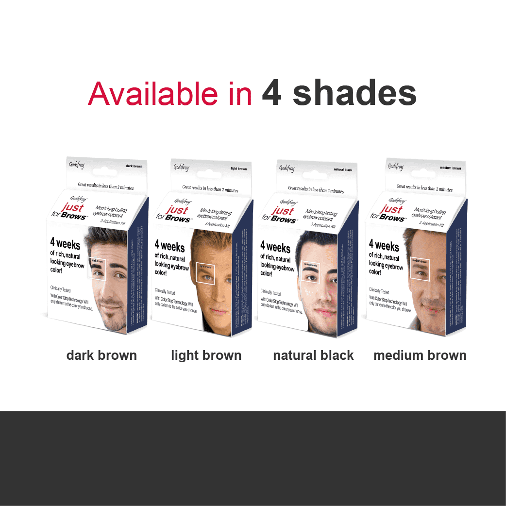 all of the just for brows shades