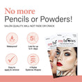 Load image into Gallery viewer, ad for mybrows eyebrow transfers