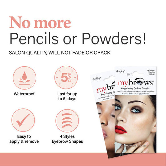 ad for mybrows eyebrow transfers