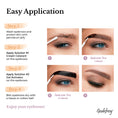 Load image into Gallery viewer, dark brown eyebrow tint application
