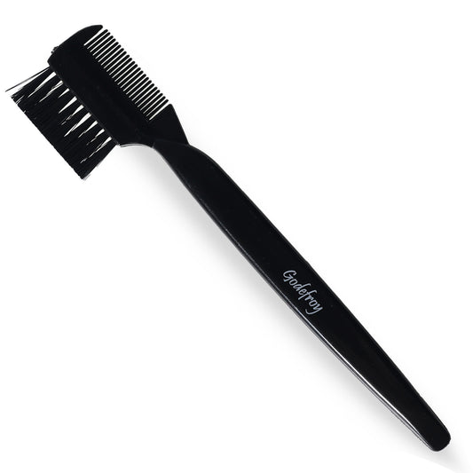 dual sided black comb and brush