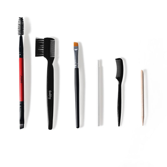 complete set of makeup tools