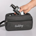 Load image into Gallery viewer, toiletry godefroy bag with silver fox products 

