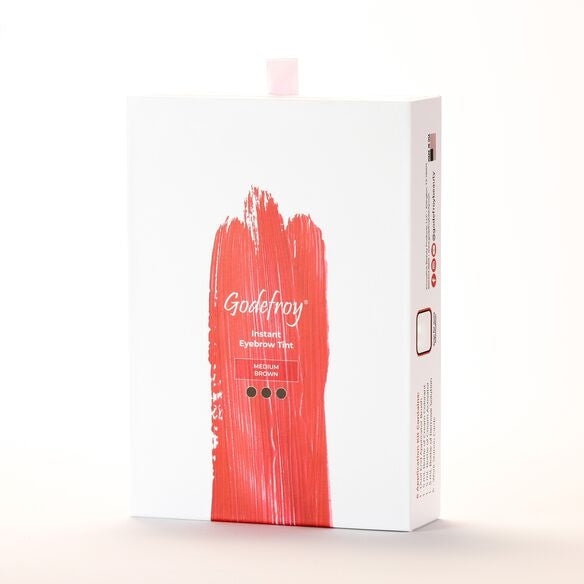 Instant Eyebrow Tint | Natural Eyebrow Tinting Kit by Godefroy - Six Applications / Natural Black