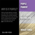 Load image into Gallery viewer, silver fox purple pigment for grey hair 
