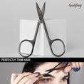 Load image into Gallery viewer, Trimming scissors for eyebrows
